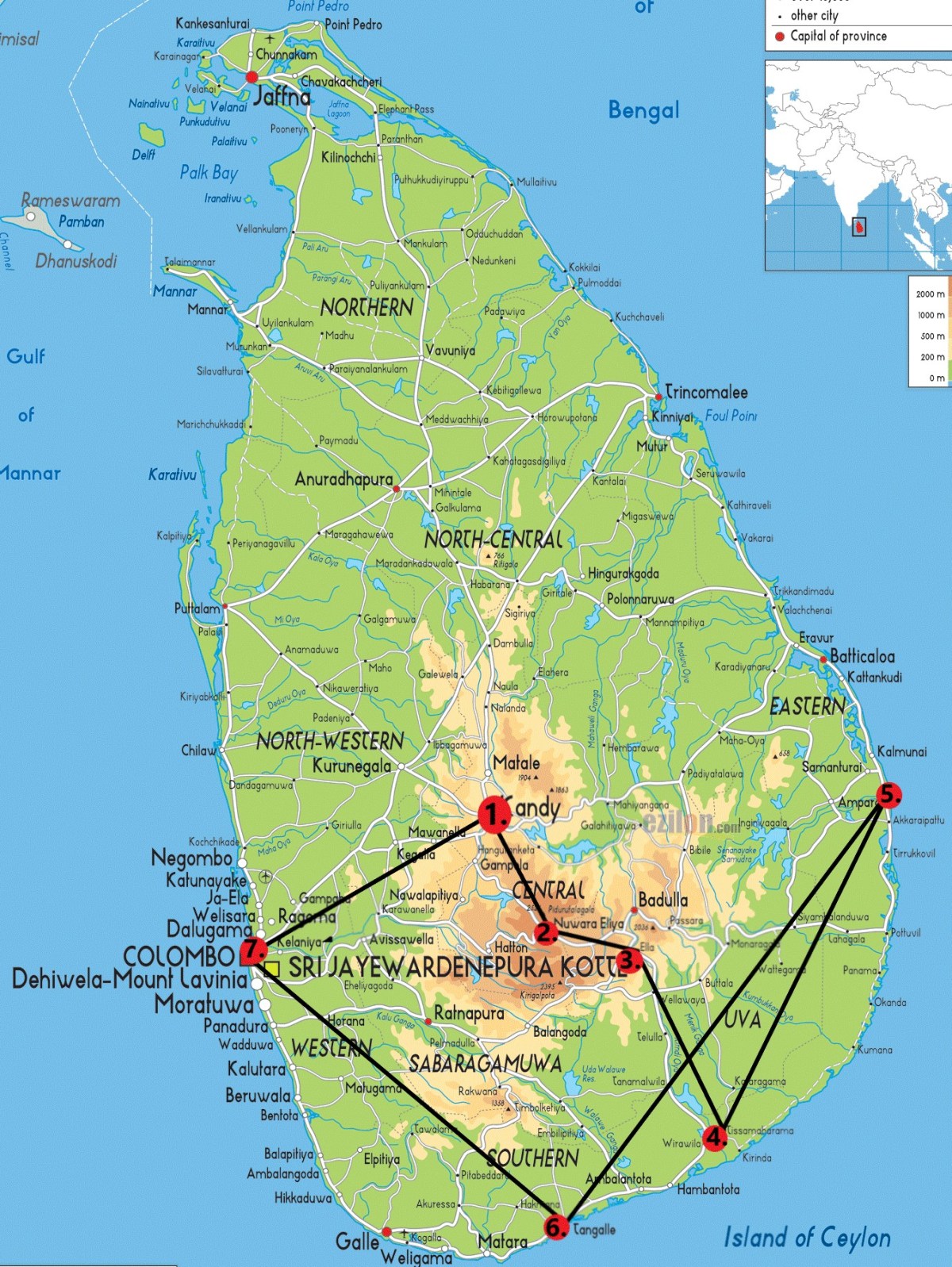 18 Tage durch Sri Lanka /&nbsp;Kosten