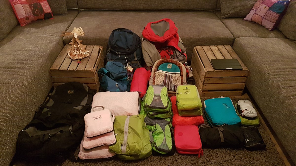 Packliste für unsere&nbsp;Weltreise